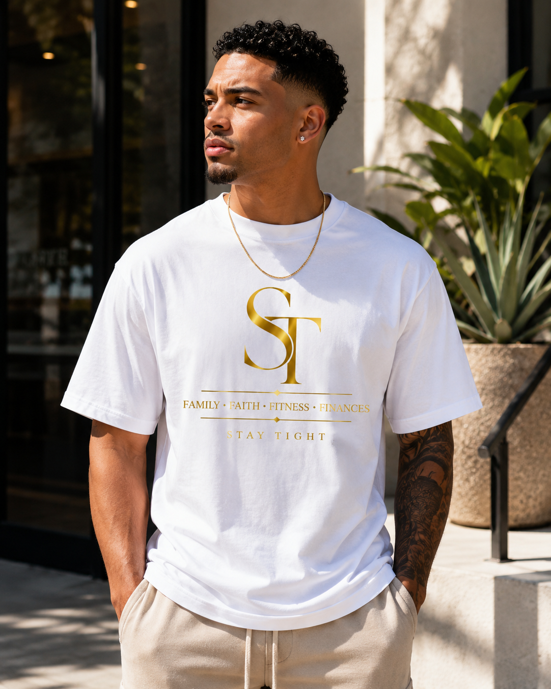 The Four Pillars – Stay Tight Premium Heavyweight Tee