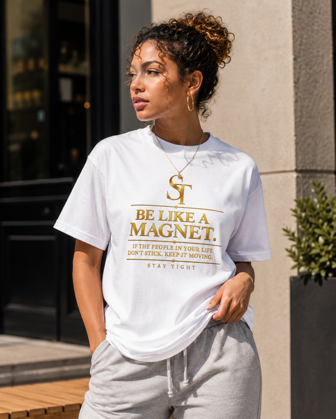 Be Like a Magnet – Stay Tight Premium Heavyweight Tee