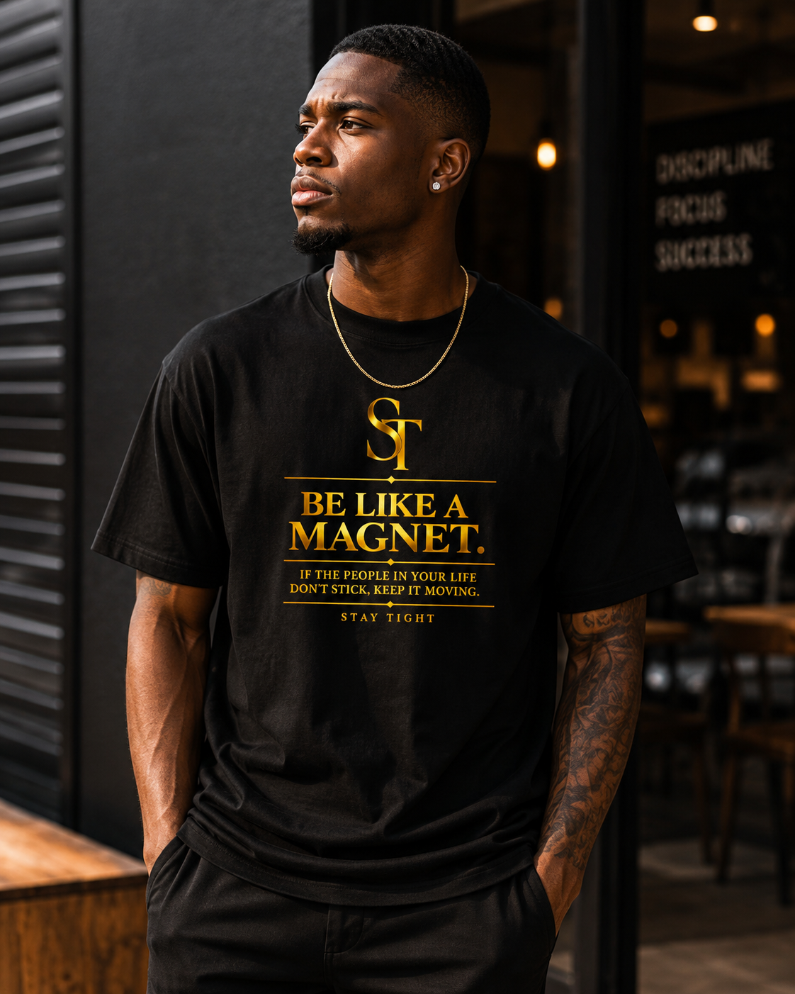 Be Like a Magnet – Stay Tight Premium Heavyweight Tee