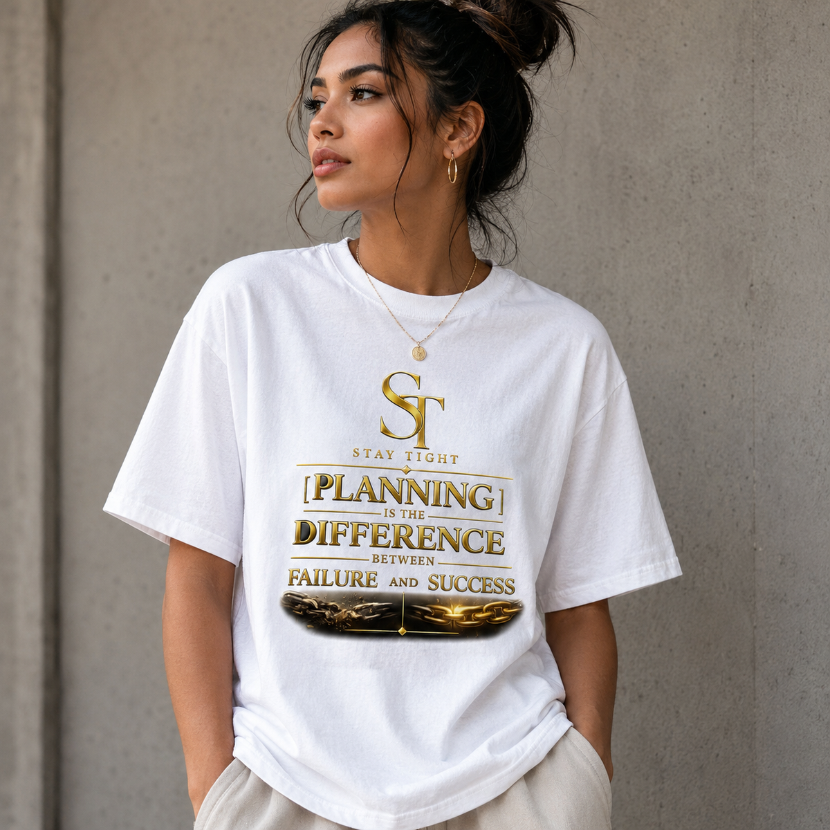 Planning Is the Difference – Stay Tight Premium Heavyweight Tee