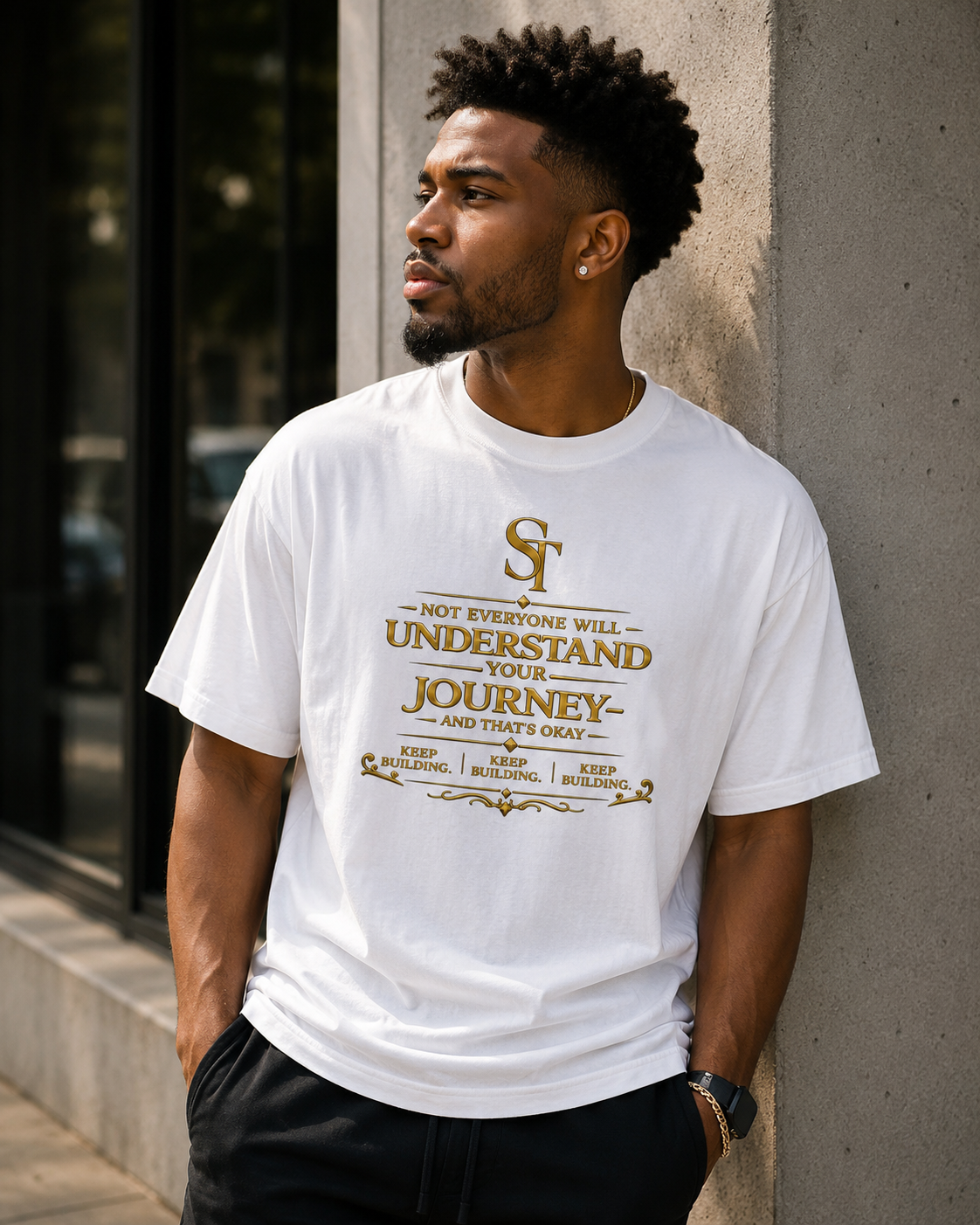 Not Everyone Will Understand Your Journey – Stay Tight Premium Heavyweight Tee