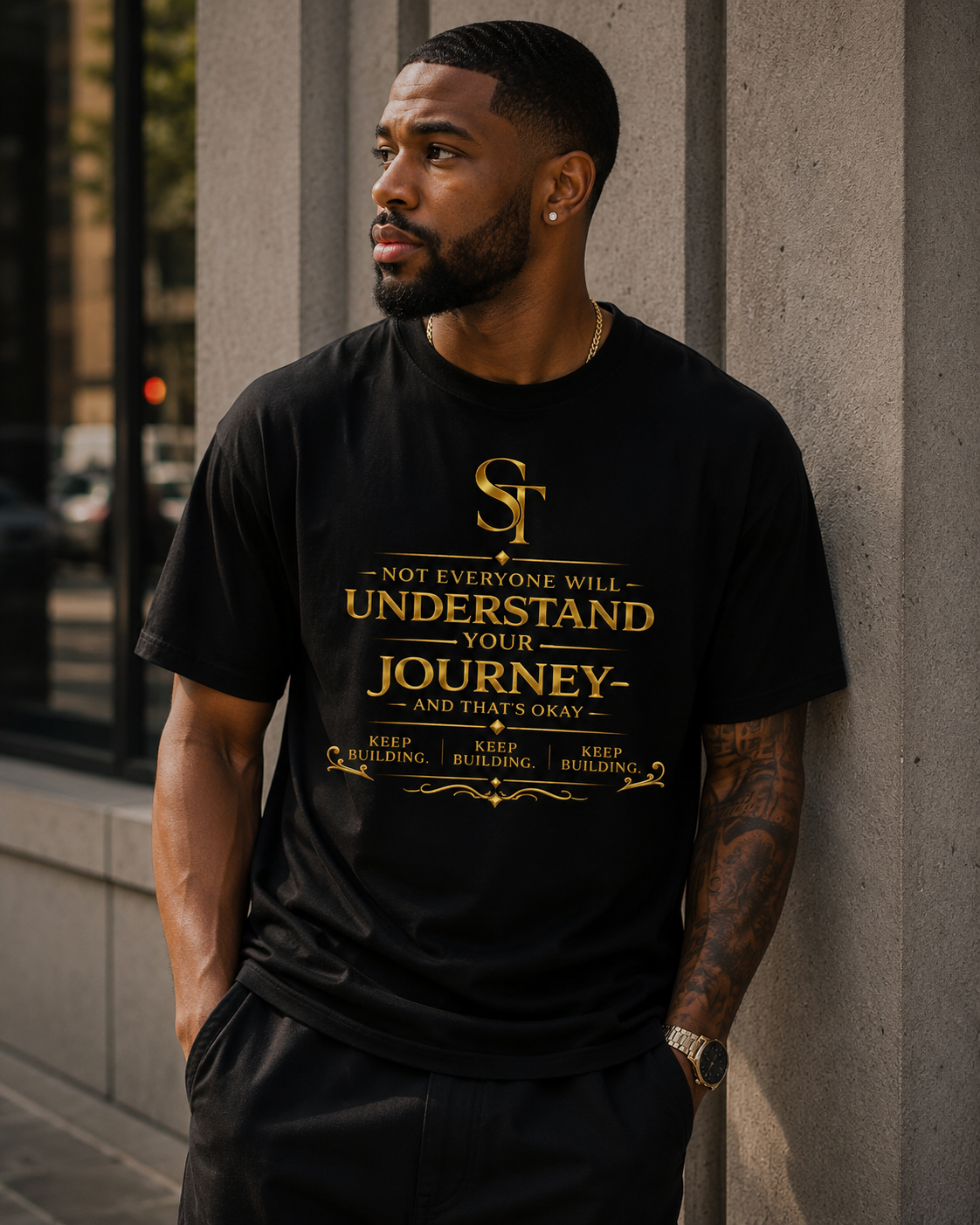 Not Everyone Will Understand Your Journey – Stay Tight Premium Heavyweight Tee