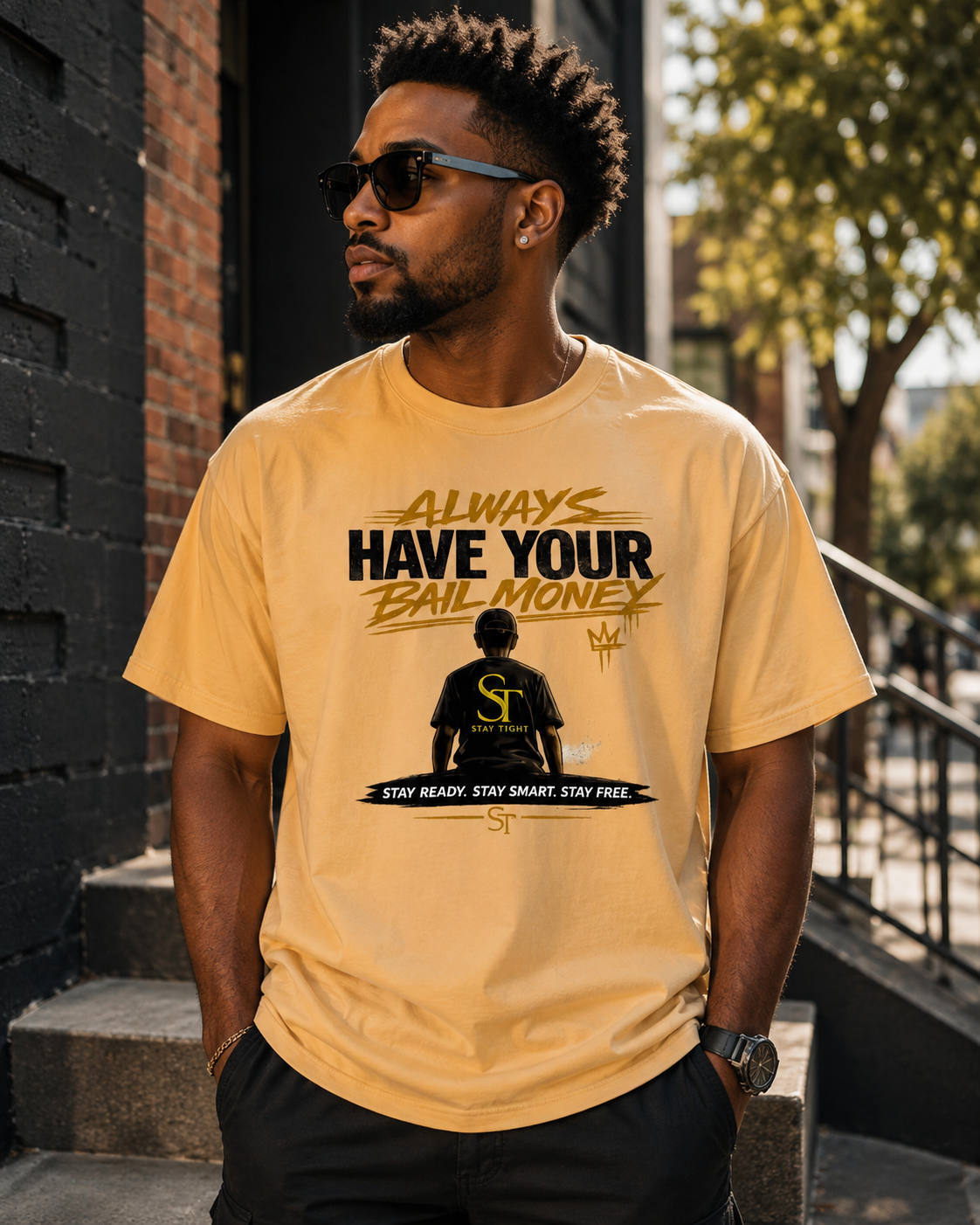 Always Have Your Bail Money | Premium Heavyweight Statement T-Shirt