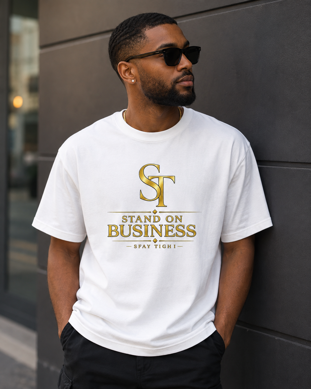 Stand On Business | Entrepreneur & Leadership Graphic T-Shirt – Stay Tight