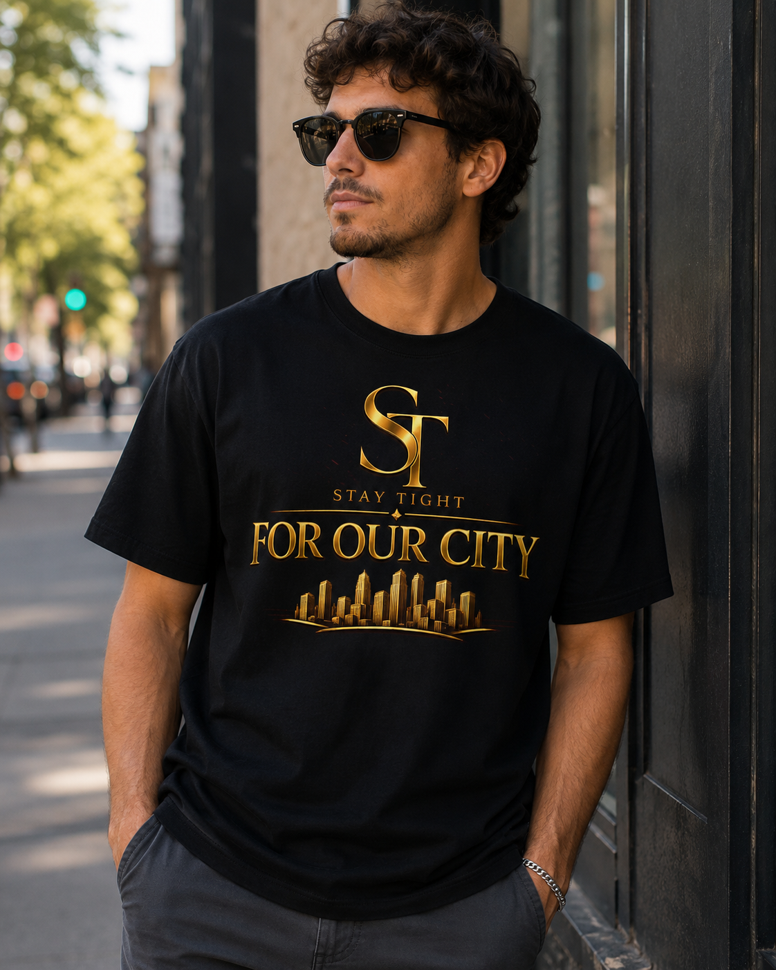 For Our City | Community & Purpose Graphic T-Shirt – Stay Tight