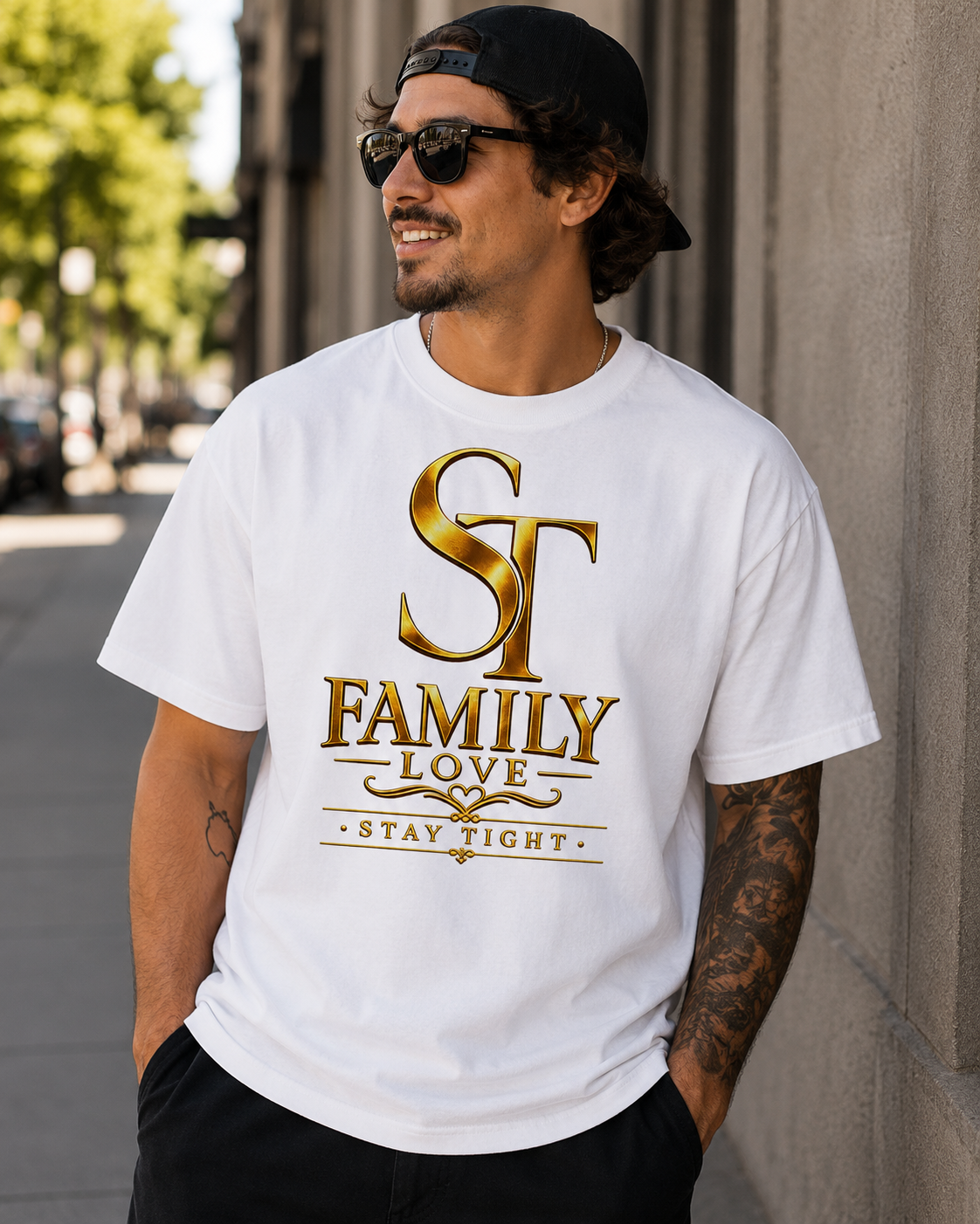 Family Love | Faith & Family Graphic T-Shirt – Stay Tight