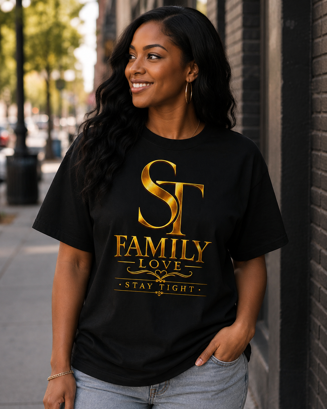 Family Love | Faith & Family Graphic T-Shirt – Stay Tight