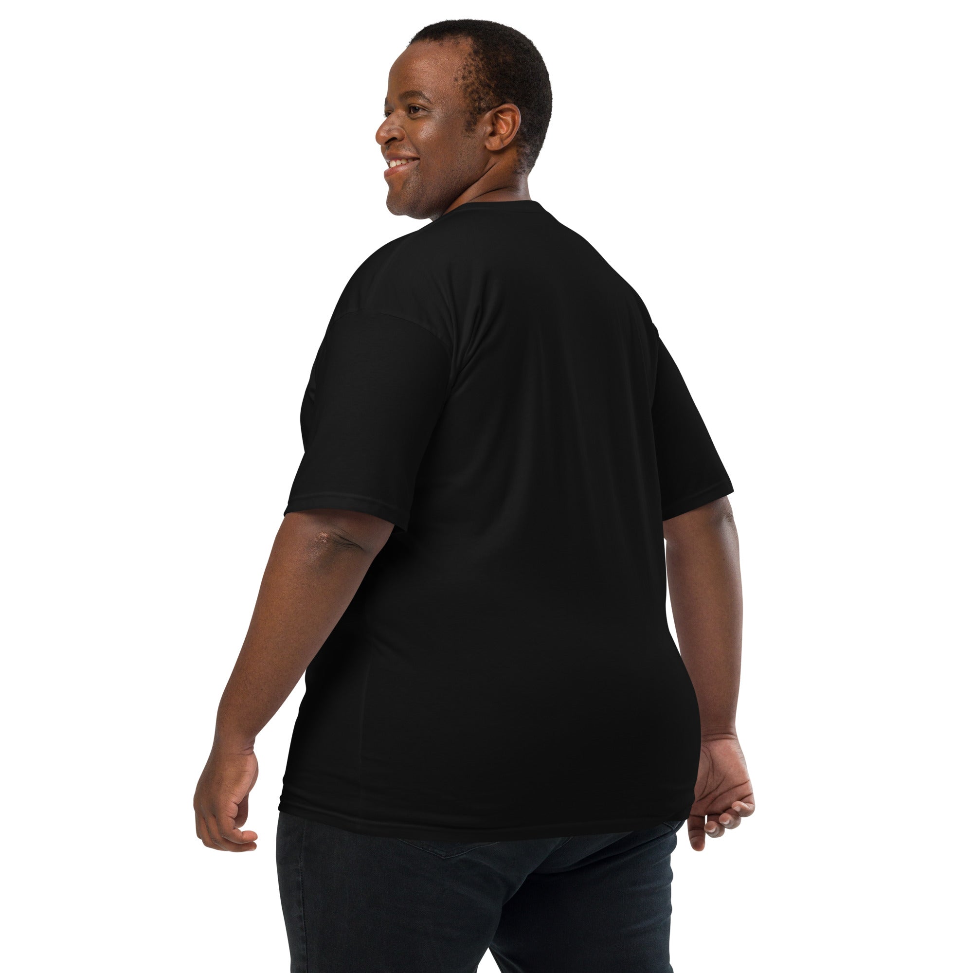 premium heavyweight Stay Tight graphic T-shirt with a gold “ST Family Love” design. Inspirational family-themed streetwear celebrating love, unity, loyalty, and strong family values with elegant gold typography.