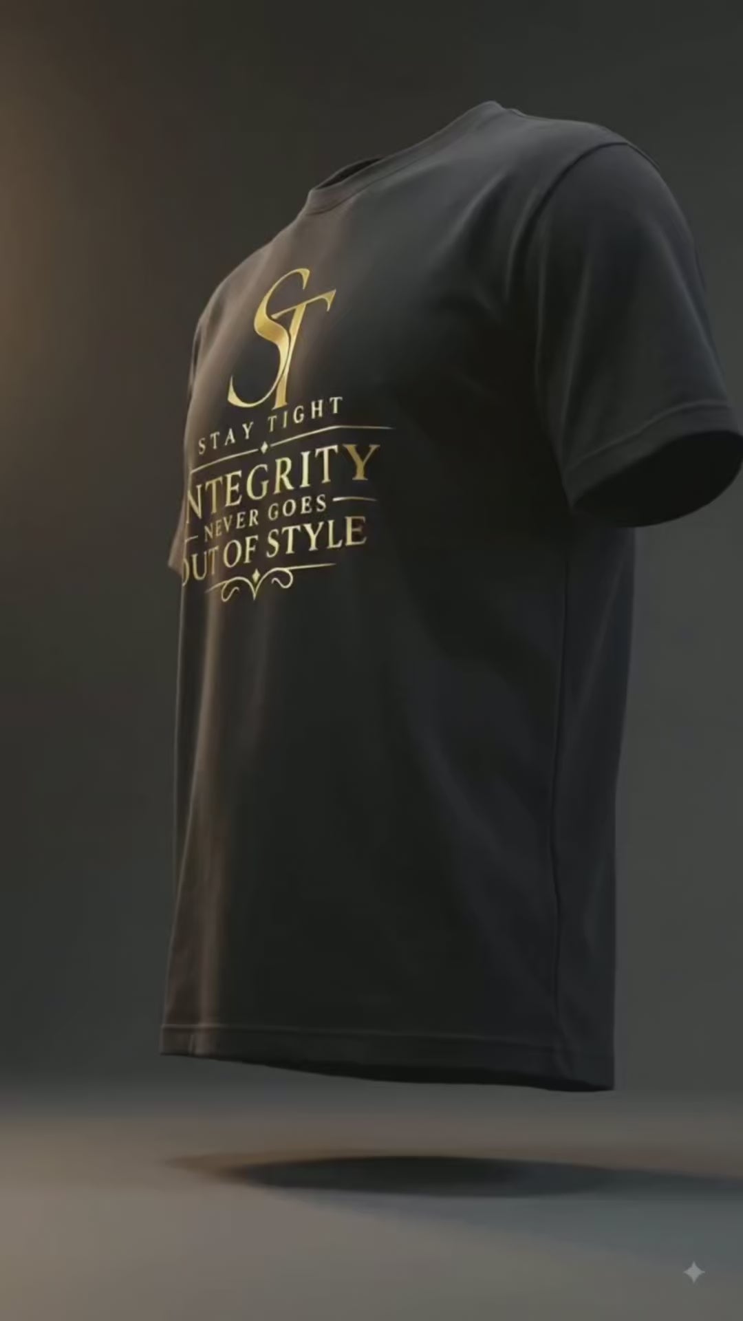 Integrity Never Goes Out of Style Premium Heavyweight Motivational Graphic T-Shirt | Stay Tight