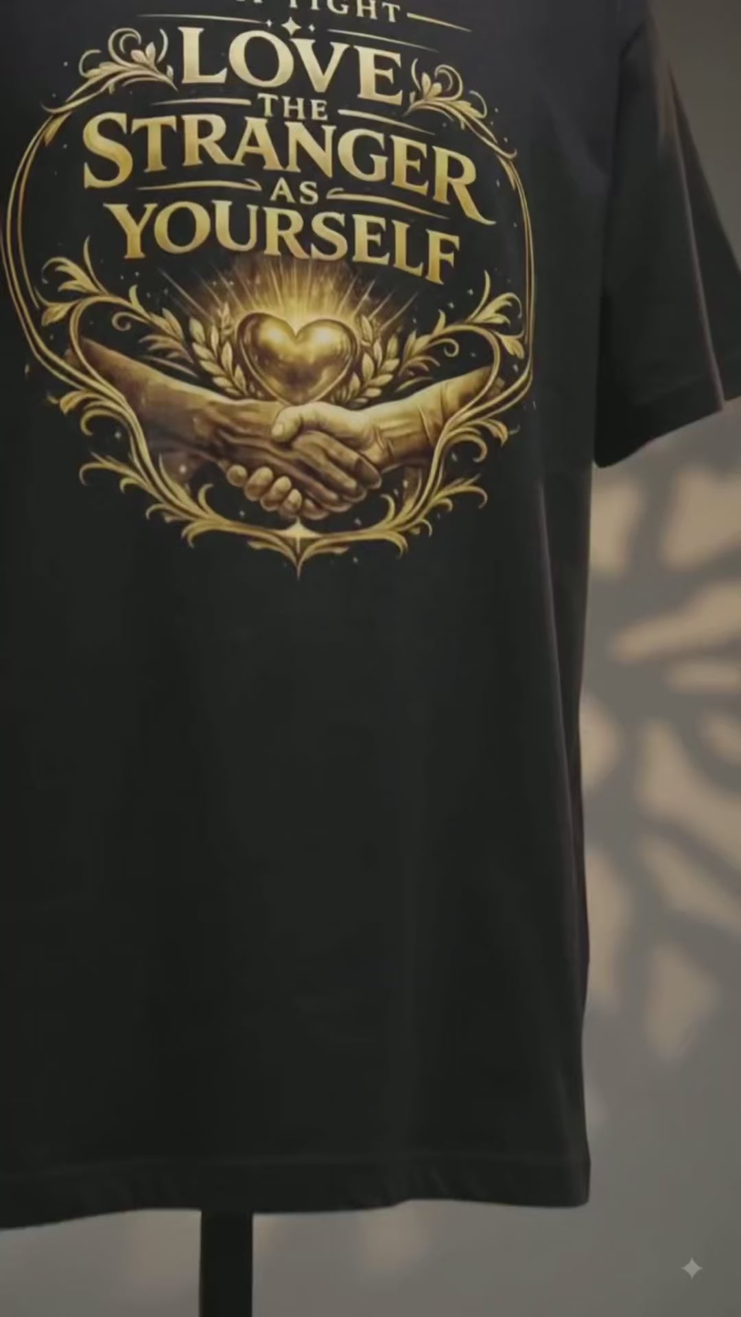 Love the Stranger as Yourself Premium Heavyweight Graphic T-Shirt | Stay Tight