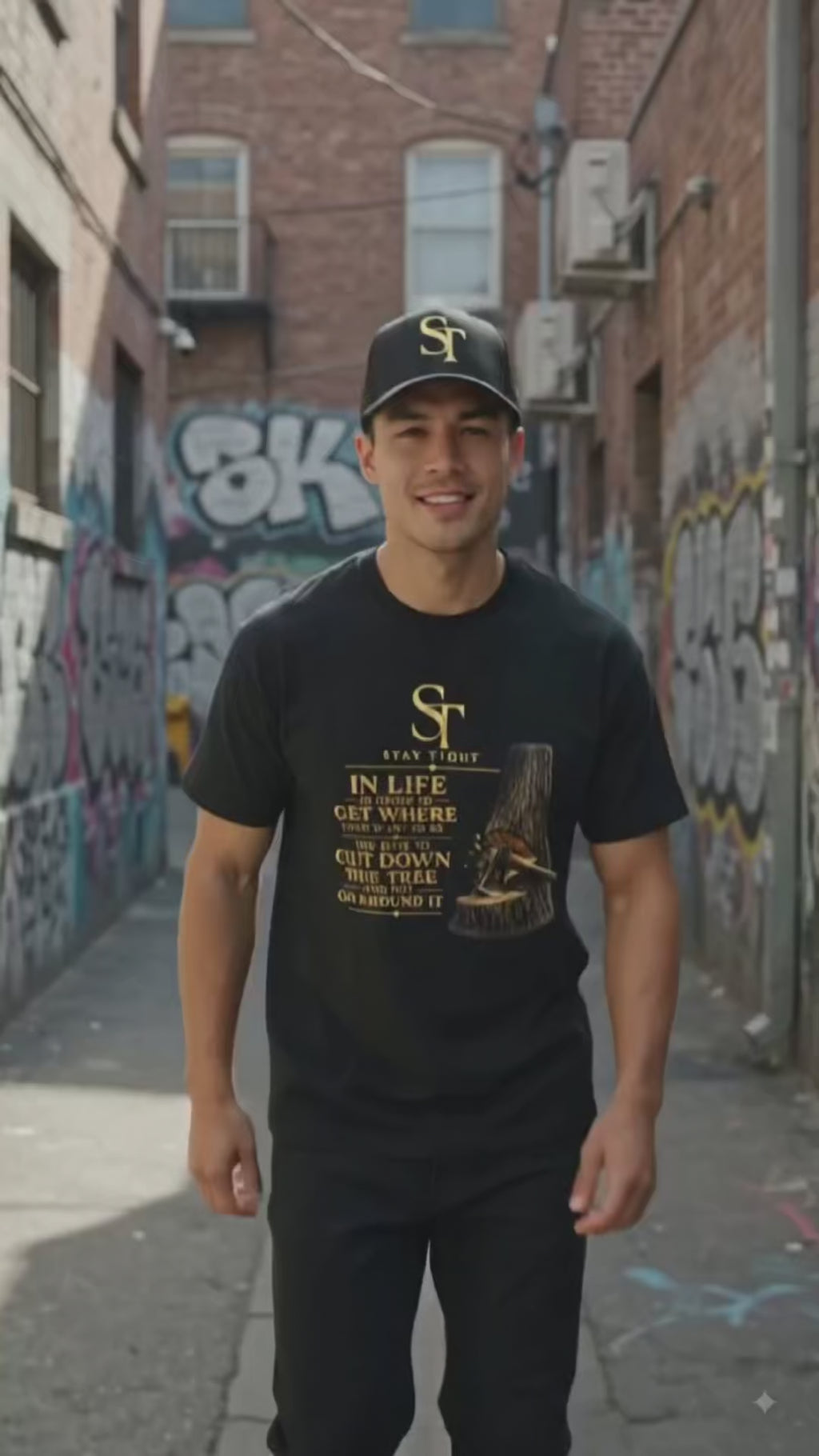 Cut Down the Tree – Stay Tight Premium Heavyweight Tee