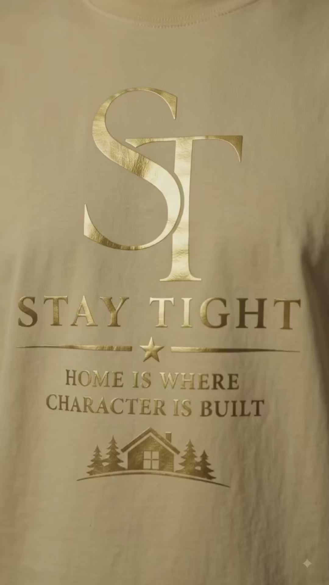 Home Is Where Character Is Built Premium Heavyweight Graphic T-Shirt | Stay Tight