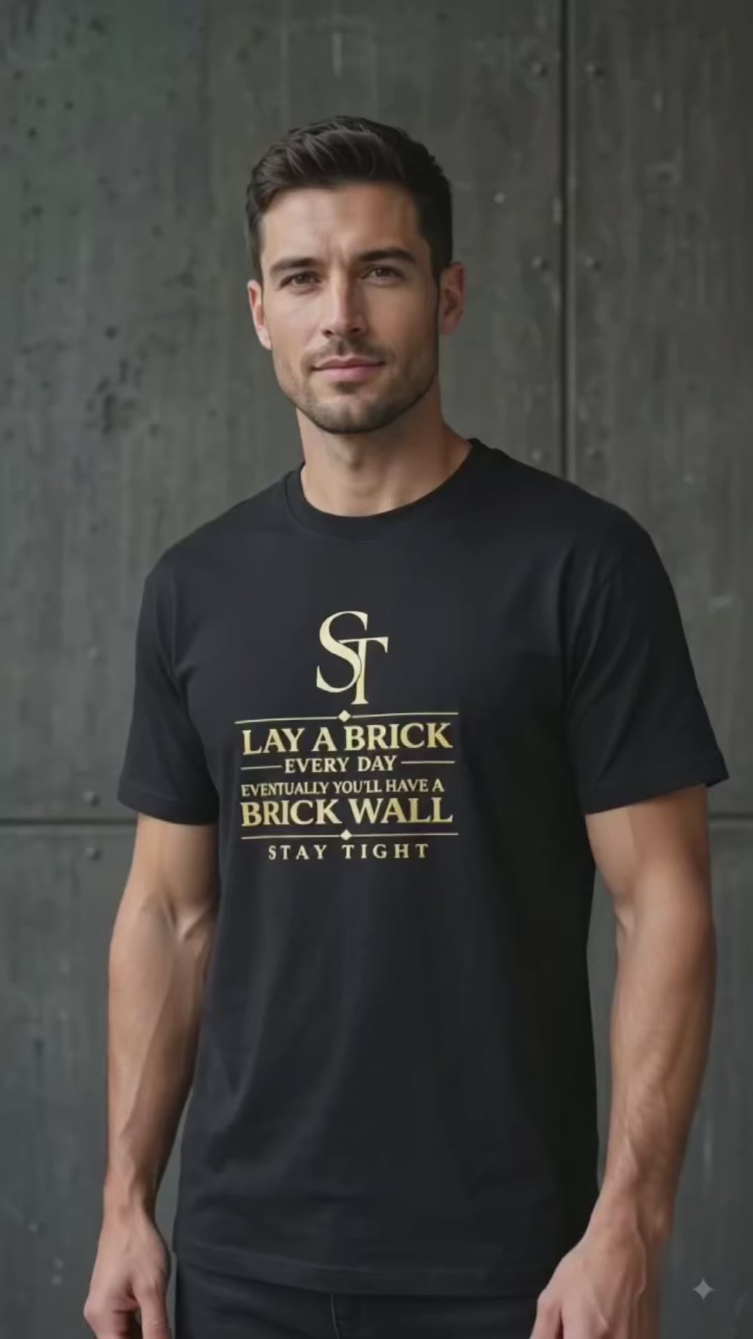 Lay a Brick Every Day – Stay Tight Premium Heavyweight Tee