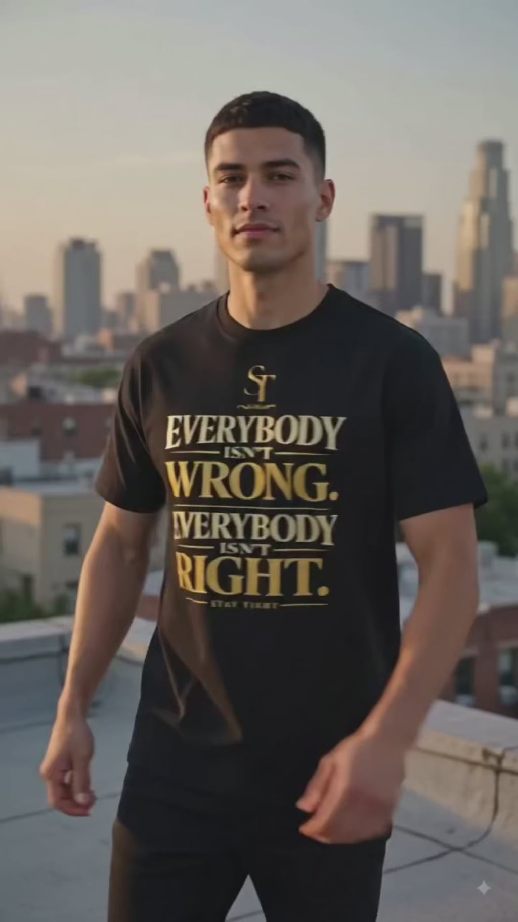 Everybody Isn't Wrong. Everybody Isn't Right. | Wisdom & Discernment Graphic T-Shirt – Stay Tight