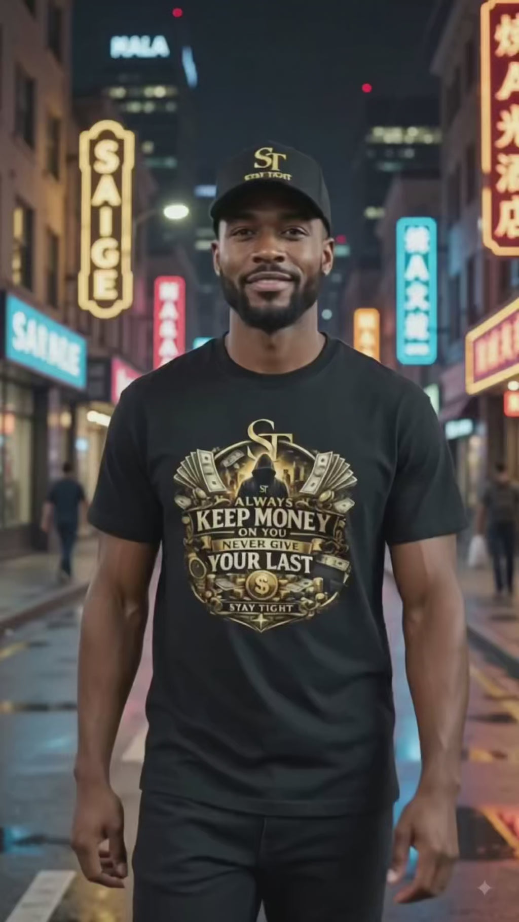 Always Keep Money on You. Never Give Your Last | Premium Heavyweight T-Shirt