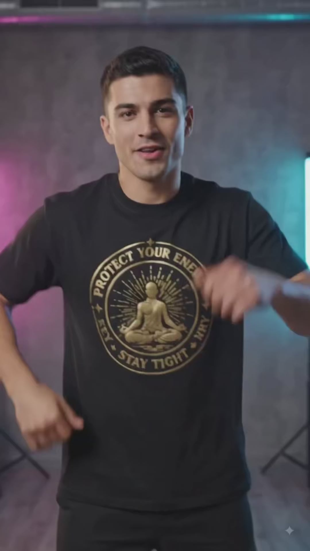 Protect Your Energy Premium Heavyweight Graphic T-Shirt | Stay Tight