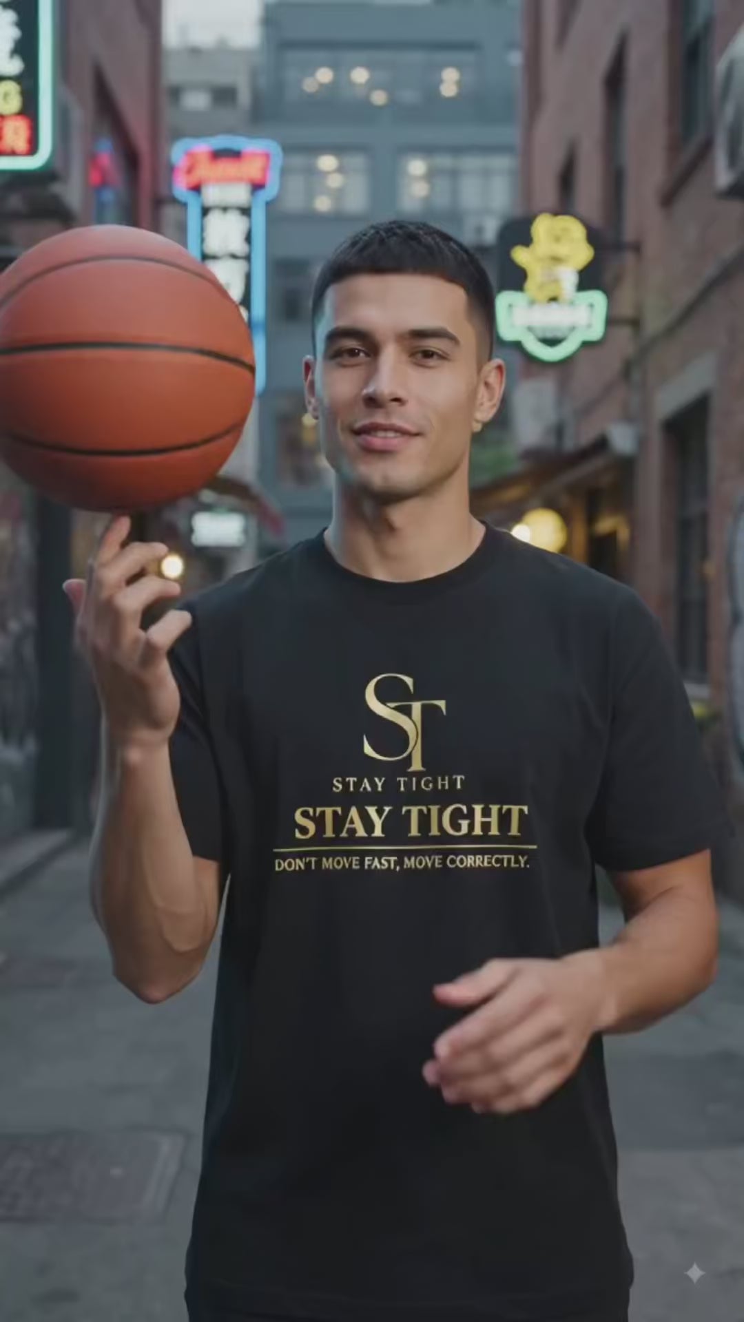 Don’t Move Fast, Move Correctly – Stay Tight Premium Heavyweight Tee
